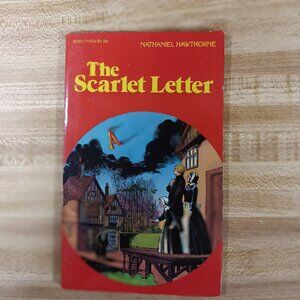 The Scarlet Letter Nathaniel Hawthorne 1984 B&W Pocket Classics Comic PB Vintage